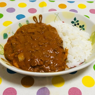 ひき肉のトマトカレー